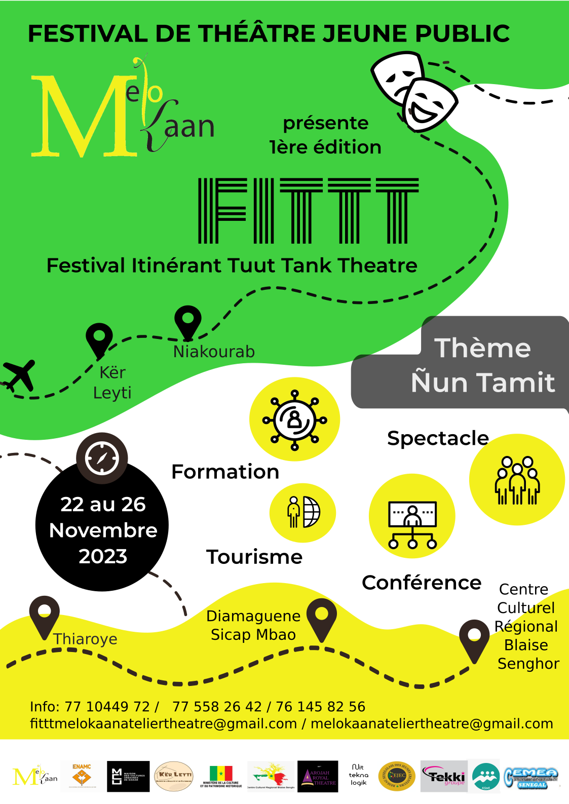 “FITTT” : Festival itinérant Tuut Tank Théâtre